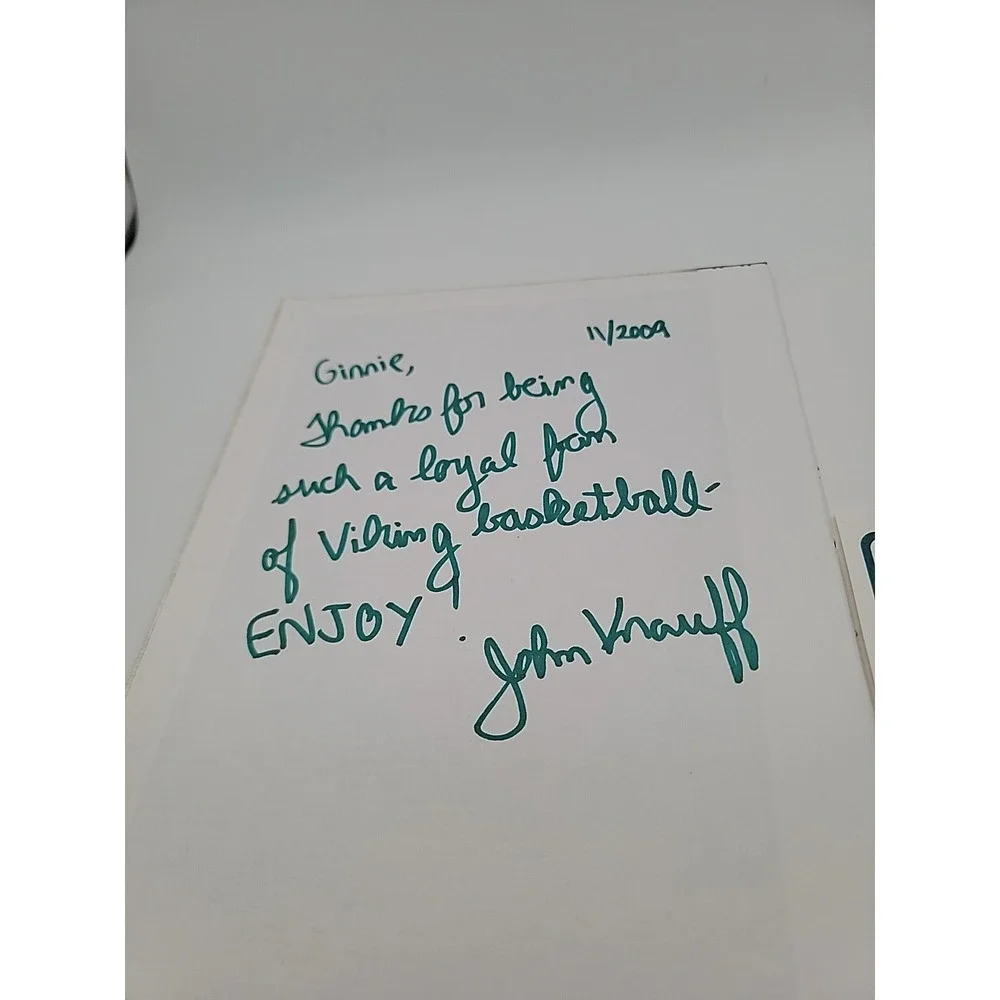 The Green and White 100+ Years of Valpo Viking Basketball. Signed and Numbered‎
